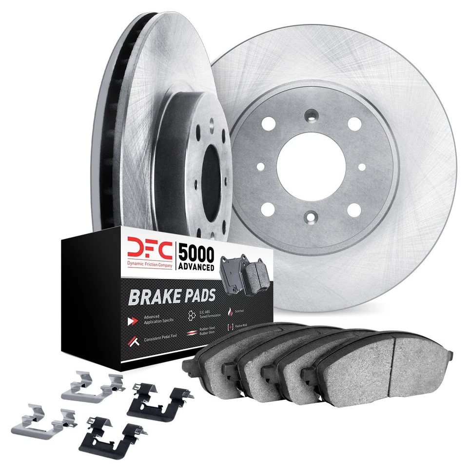Kit de frenos de disco Dynamic Friction 6512-76569 para 86-89 Toyota Van Wagon Foto 2 de 4