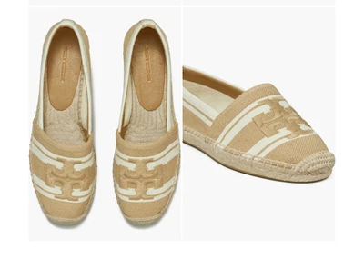 Alpargata sin cordones Tory Burch Double T Jacquard - Imagen 1 de 4