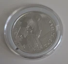 THE EUREKA ABC BULLION - ONE-OUNCE FINE SILVER ROUND 999 IN CAPSULE