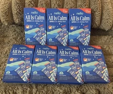 Nello Super Calm Powdered Drink Mix Blue Coconut, Rasp. Lemonade, Spiced Apple