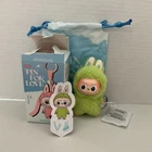 Pin For Love Blue Box Labubu Letter V