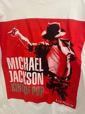 RARE Michael Jackson Memorial T-Shirt Men s Large 100% Cotton