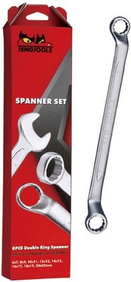 Teng Tools Double Ring Spanner Set 11 Pieces 6311