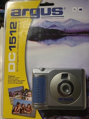 Argus DC 1512 3 In One Digital Camera New and Seal Never Used In Box