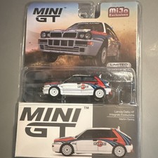 Mini GT Lancia Delta HF Integrale Evoluzione Martini Racing mijo 1:64 Diecast LE