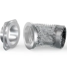 JEEVONY Magnetic Dryer Vent Coupling DV180 Airtight Seal Dryer Vent Connector...