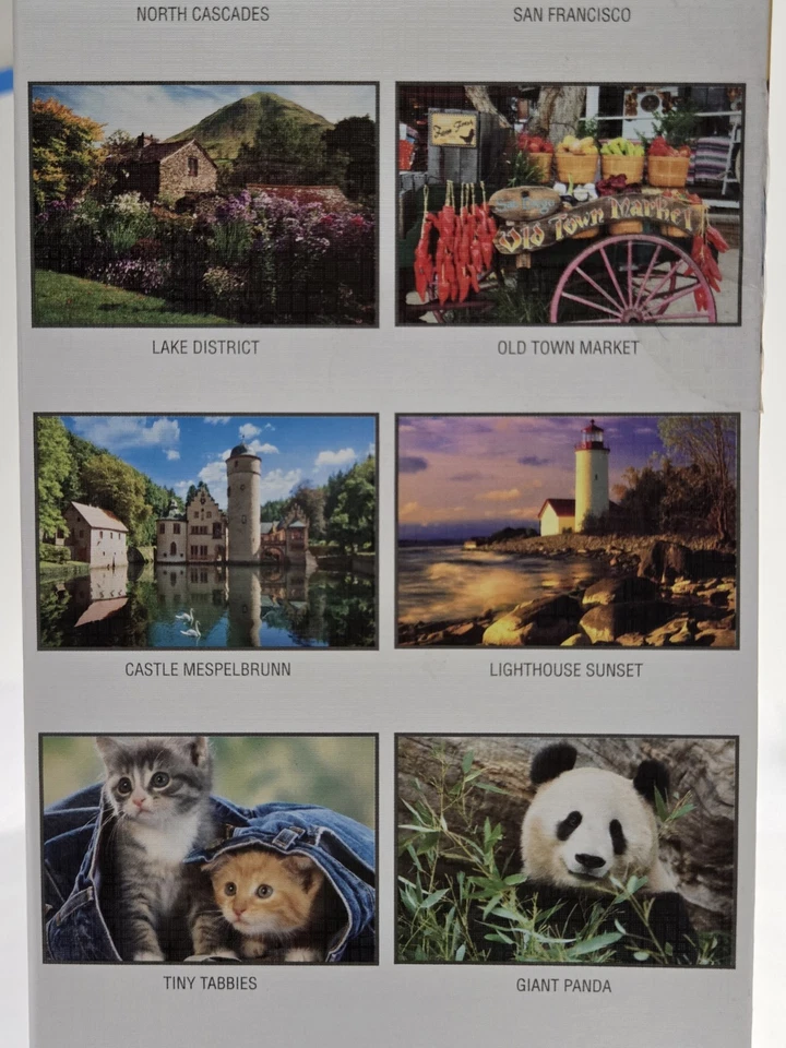 10 New, Unopened Deluxe Puzzles, 5600 Pieces Collection Photographic Gift - Image 3 of 3