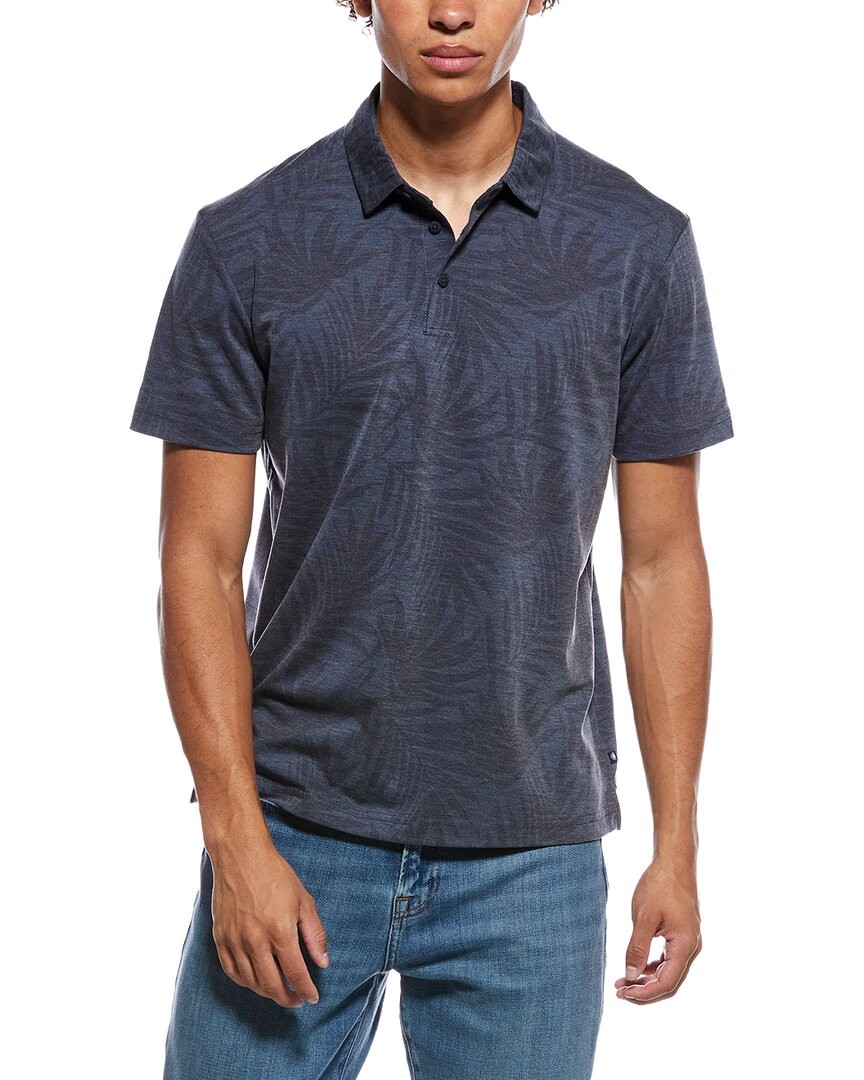 Vintage Summer Performance Tonal Pique Polo Shirt Men