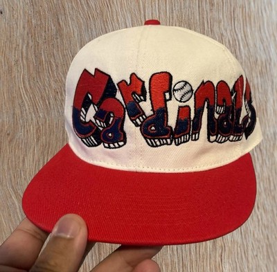 St. Louis Cardinals Full Graffiti Snapback Custom Hat Cap Cream Dome Two Tone