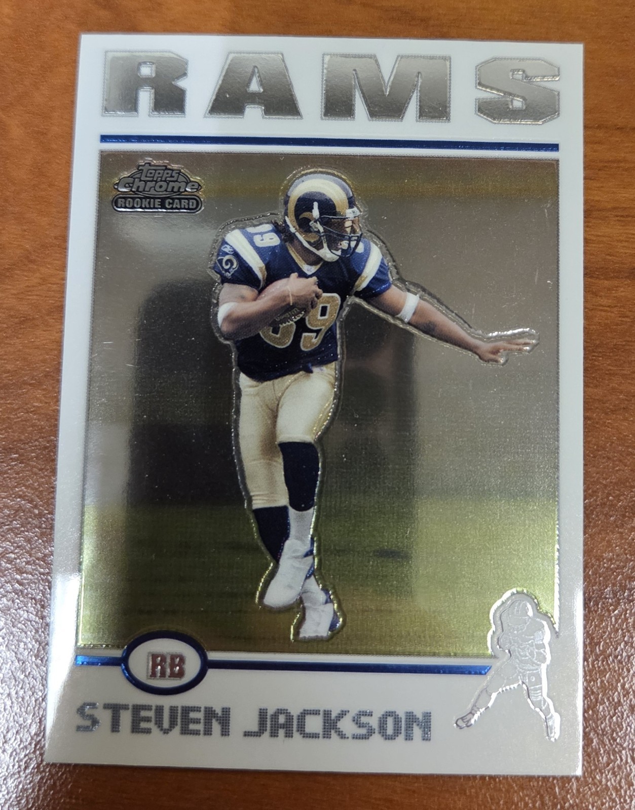 Steven Jackson Rookie 2004 Topps Chrome #180 RC St. Louis Rams