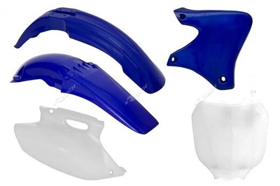 Kunststoff-Kit Racetech Originalfarbe blau/weiß Yamaha YZ250F RACETECH R-KITYZF-