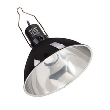 8.5 Inch Reptile Lamp Fixture,Optical Reflection Cover for Reptile Glass Terr...