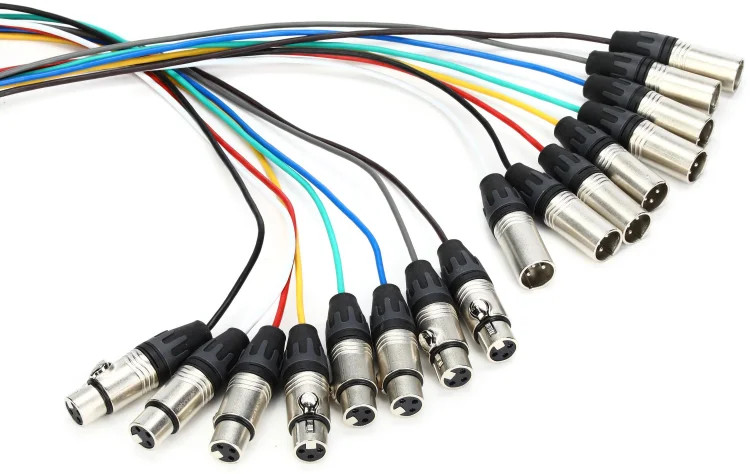 Behringer GMX-500 8-channel XLR Female to XLR Male Snake - 164 foot 9590₽