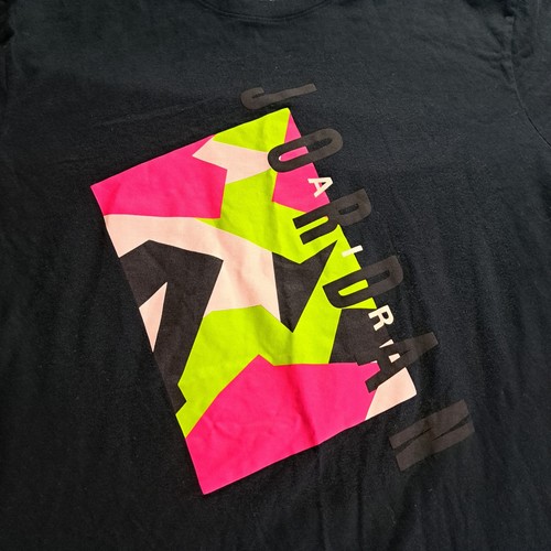 Air Jordan T Shirt Adult Size Medium Black Graphic Print Short Sleeve - Bild 4 von 8