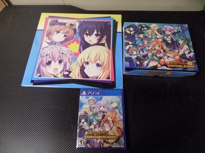 Neptunia Virtual Stars Limited Edition w/LP (PS4) NEW SEALED
