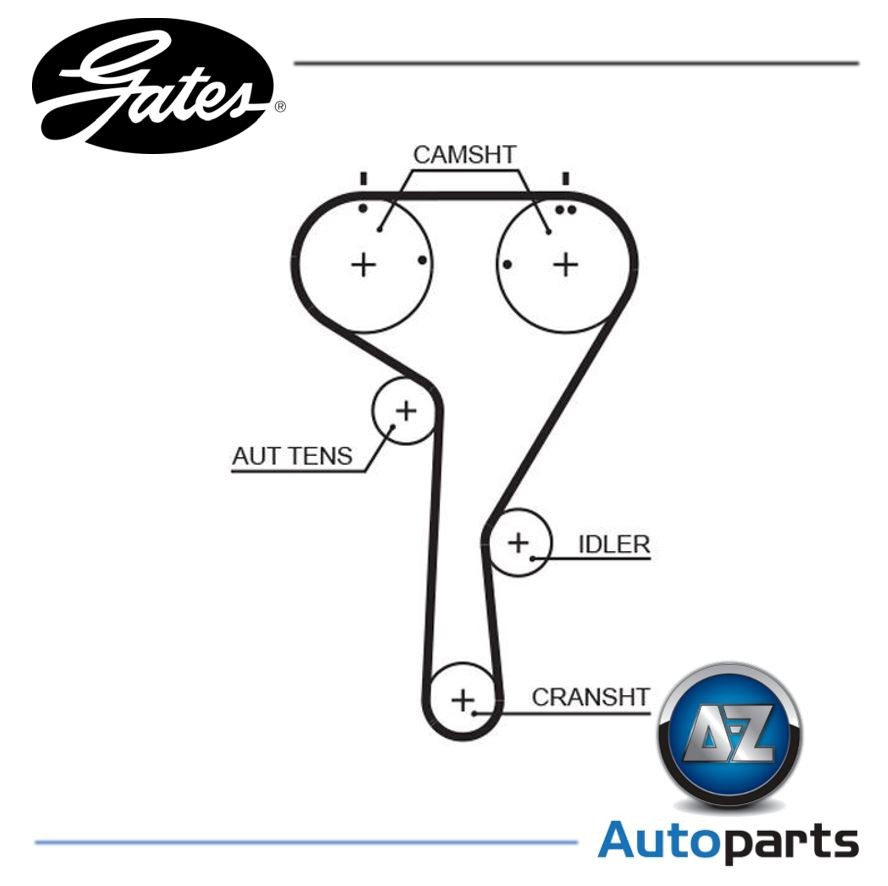 Timing Belt 5680XS Gates 04E109119F 04E109119C 04E109119 04E109119G 04E109119L