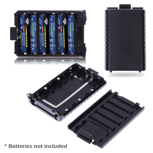 6xAAA Battery Case Shell For BaoFeng UV5R+/BF-F8+ III/BF-F8 Plus/BF-F8HP/UV-5RT - Afbeelding 10 van 10