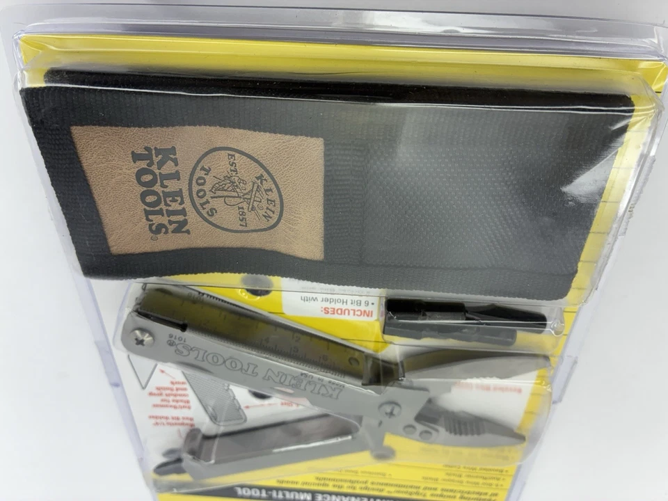 Klein Tools 1016 Electrical Maintenance Multi-Tool w/ Pouch & Bits – NEW Sealed - Image 3 of 4