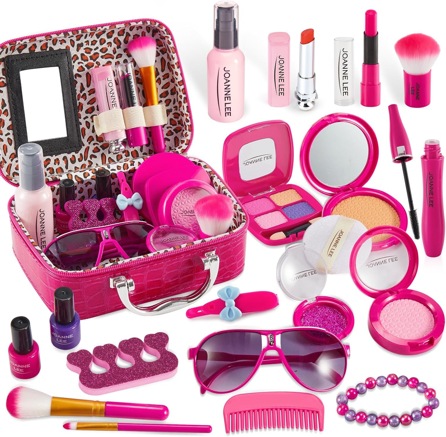 Jouet maquillage fille imitation sans taches pour éviter de vider vos cosmétiques