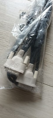 DVI-Kabel Monitor-Kabel D-Sub 15-polig schwarz 1:1 (Kein Splitter) Neu