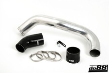 do88 para Volvo C30/C70/S40/V50 Turbo tubo de entrada con mangueras negras (parte IR-V50-S)