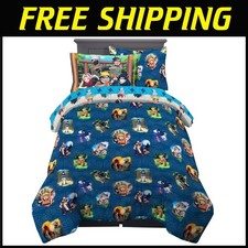 Kids Naruto Manga Comforter  Sheet Set, 5 Piece - Twin Size