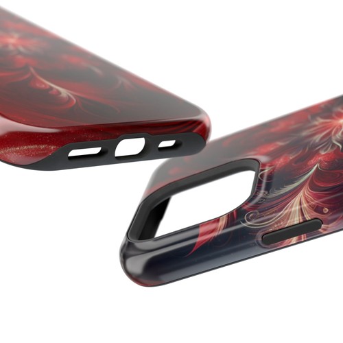 Floral Magnetic Tough Case, Stylish Phone Cover, Unique Gift, Protective Case - 第 41/129 張圖片