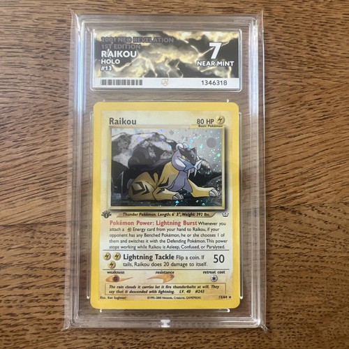 Raikou (1st Edition) graded ACE 7 for sale on eBay