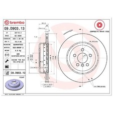 Bremsscheibe hinten rechts für BMW Z4 G29 | 26241713