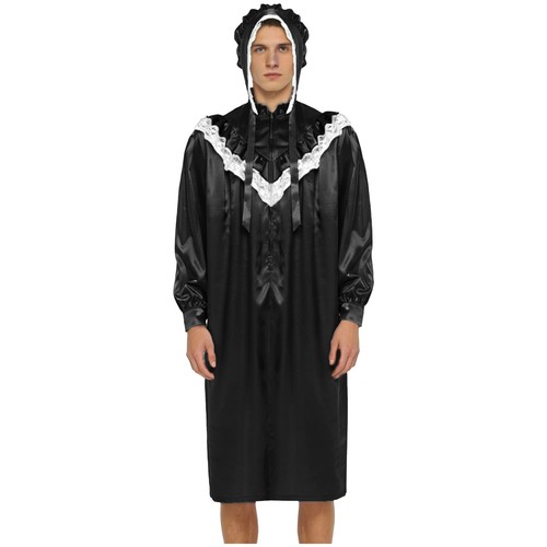 Pigiama da notte uomo camicia da notte araba camicia da notte vittoriana araba - Foto 17 di 34