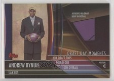 2005-06 Topps Big Game Draft Day Moments Basketball 74/75 Andrew Bynum 0l2q