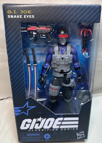 G.I. Joe Classified Snake Eyes v4 Blue action figure IN STOCK