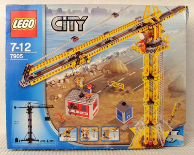 LEGO City 7905 ''Großer Baukran'' NEU Tower Crane Town Construction Brick Building