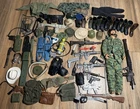Gi Joe 1980s Huge Lot Vintage Weapons Clothes 80s And 90s Parts Belts SOLD AS IS