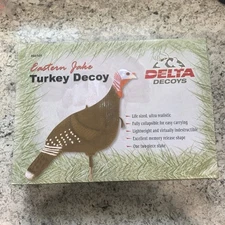  Delta 2006 Eastern Jake Turkey Decoy Realistic Collapsible Light Life Sized New
