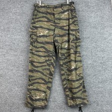 Vintage Rothco Cargo Pants Mens M Regular Tiger Stripe Camo Bdu Military Usa Vintage Rothco Cargo Pants Mens M Regular Tiger Stripe Camo Bdu Military Usa