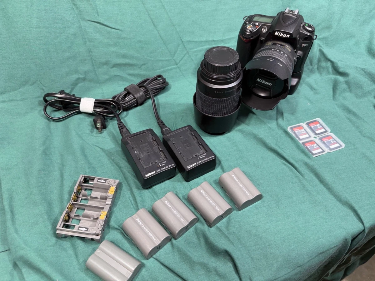 ジャンク ニコンD90 18－105VR KIT バッテリー 充電器付