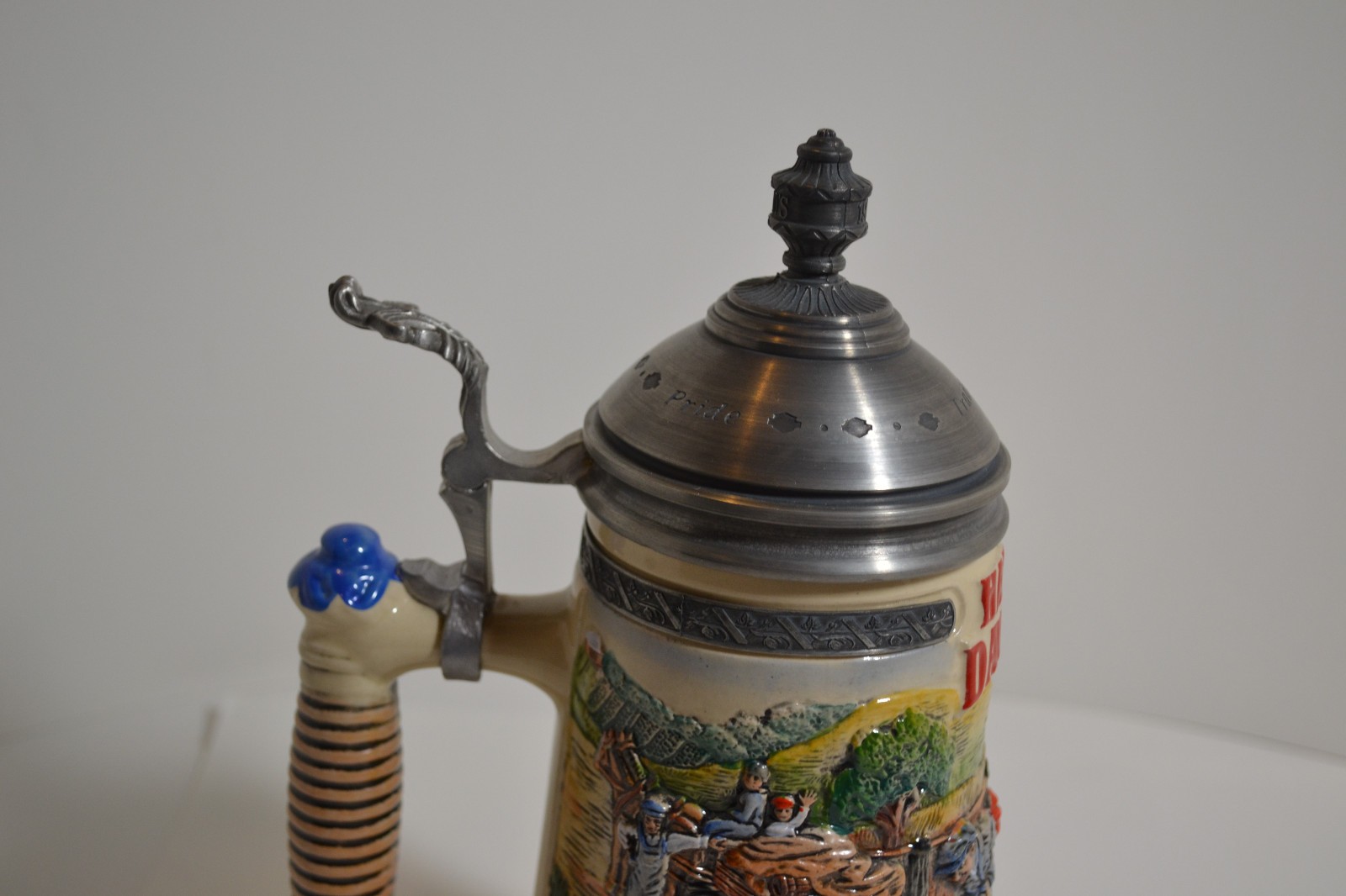 Gerz Harley Davidson “Decade Signature Series 1910’s Stein Number 468/3000 NOS