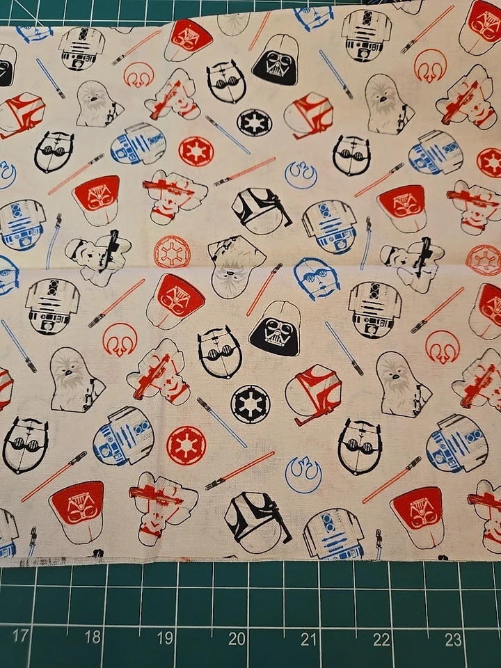 Star Wars Paquete STAR WARS GALACTIC (5) Pc 18 X21" Fat Quarter Juego de Tela Nuevo Foto 3 de 4