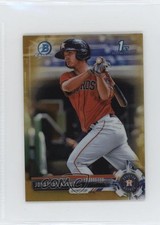 2017 Bowman Chrome Minis Prospects Gold Refractor 41/50 Jonathan Arauz 02vq