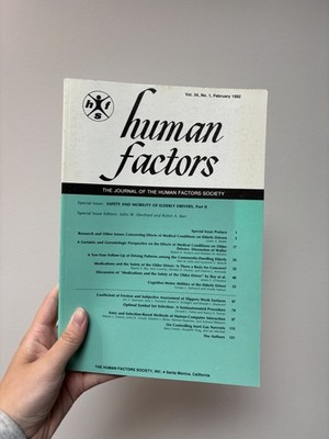 Human Factors V34 N1