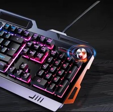 Mechanical Keyboard-Mouse combo RGB Lights -Wired -104 keygaming 11