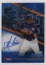 2021 Bowman's Best of Blue Refractor 103/150 Pedro Leon #B21-PL Auto 0rm6