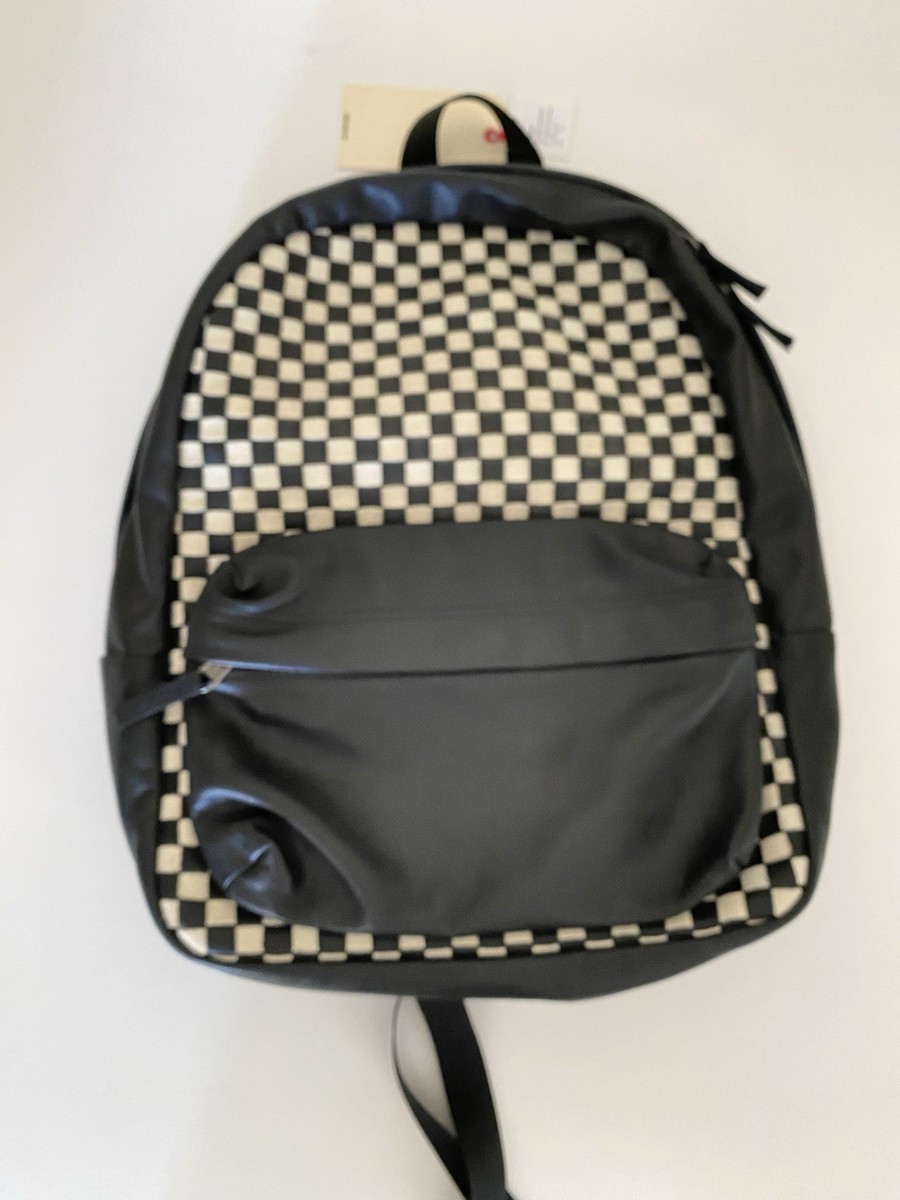 Vans Vault Woven Leather Backpack - Checkered Past - 50th