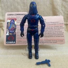 💚 Vintage 1984 GI Joe Cobra Commander  v2 - Complete w/ BG - Tight Figure  Read