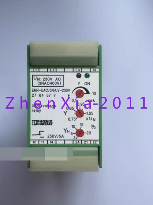 1PC used safety relay EMR-UAC/3N/UV-230V 2764577 #za