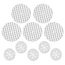 5 Set Car Heat Shield Repair Kit with Washers,Exhaust Heat Shield Clips for U...