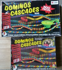 🎲 Lot de 2 Jeux Anciens DOMINOS CASCADES – 600 + 300 pièces 🎲