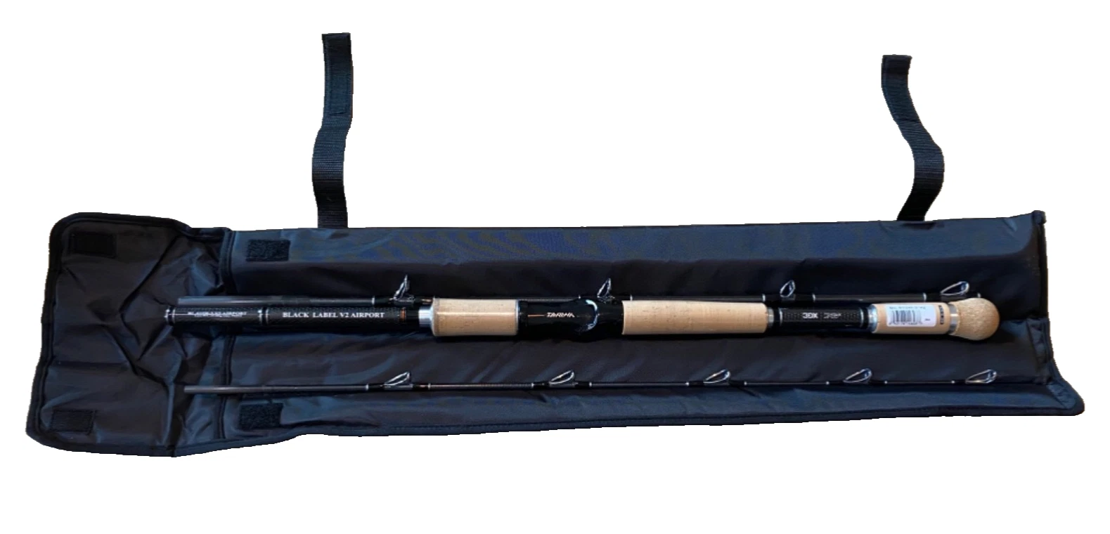 Daiwa Black Label V2 Airport 61SH-3 Travel Bait Casting - New / Unused - 3 piece