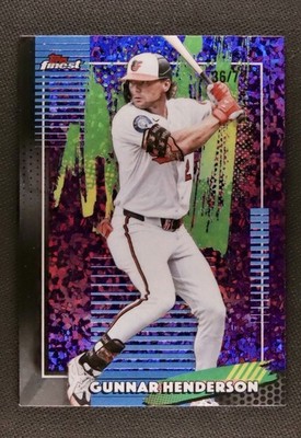 Gunnar Henderson  2026 Topps Finest #51 Mini-Diamond Refractor 36/75